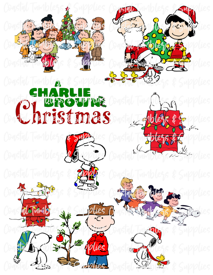 Charlie Brown Inspired Fan Sheet
