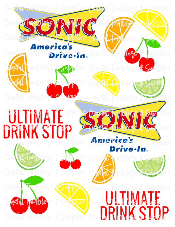 Sonic Inspired Sheet